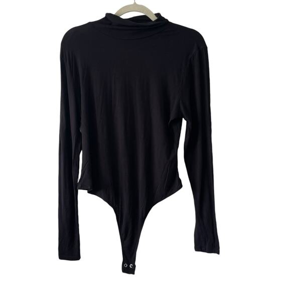 Bundle of 3 Forever 21 Black Plus Size Bodysuit | Size 0X | - Picture 5 of 9